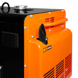 T-Mech Portable Silent Diesel Generator Single Phase 230V - Used - Acceptable