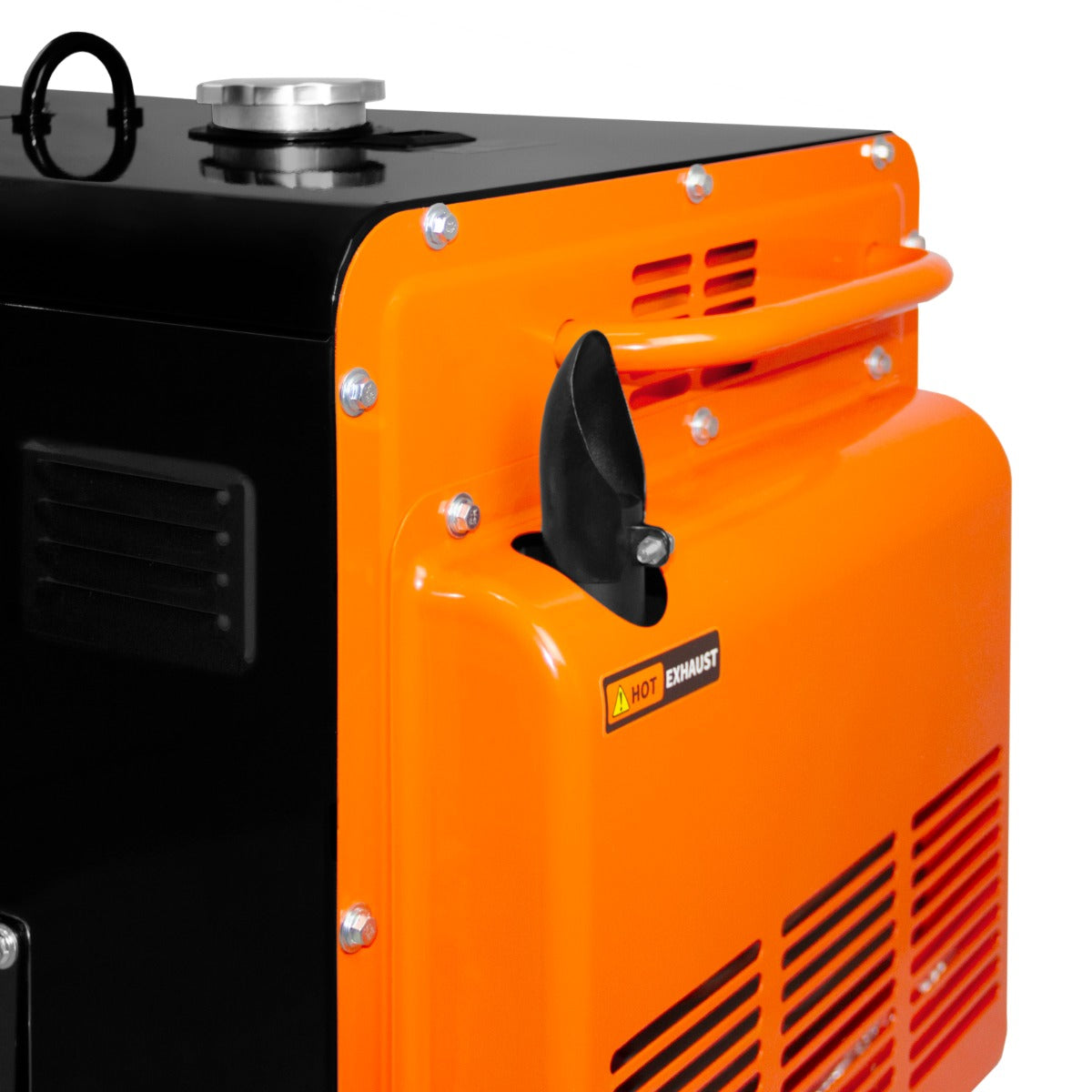 T-Mech Portable Silent Diesel Generator Three Phase 400V - Like New