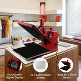 PixMax 50cm Clam Heat Press & Printer - Used - Acceptable