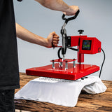 Swing Heat Press 38 x 38cm, Teflon Sheet & Sublimation Paper - Used - Very Good