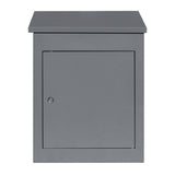 Grey Anti-Theft Parcel Post Box - Used - Acceptable