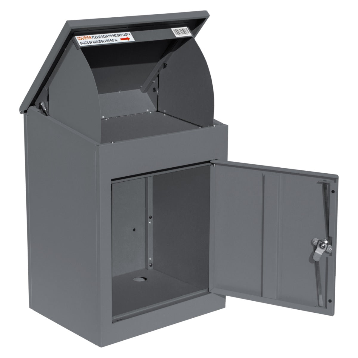 Grey Anti-Theft Parcel Post Box - Used - Acceptable