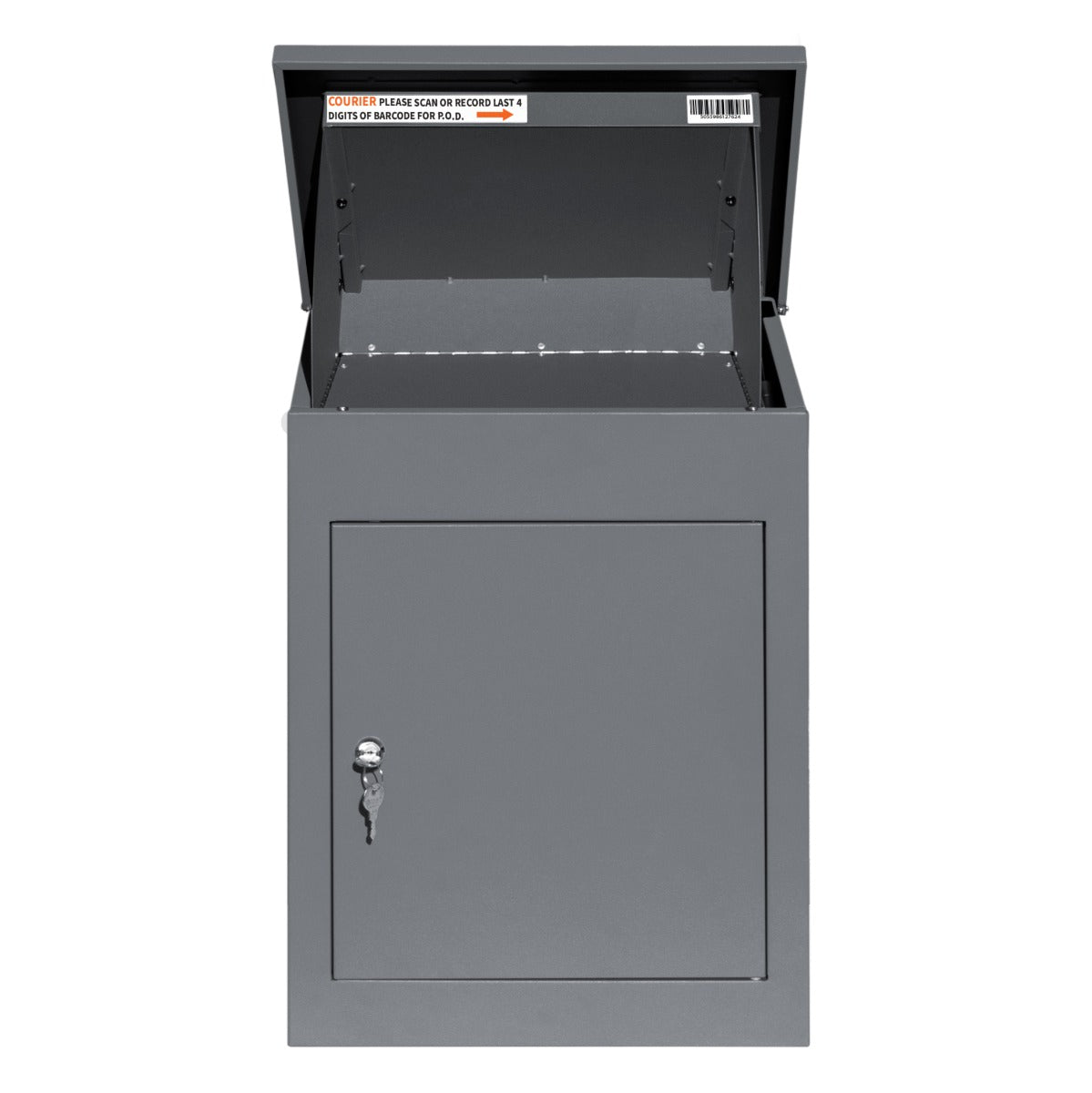 Grey Anti-Theft Parcel Post Box - Like New