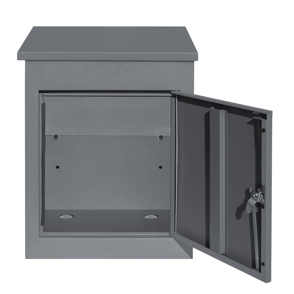 Grey Anti-Theft Parcel Post Box - Used - Acceptable