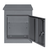 Grey Anti-Theft Parcel Post Box - Used - Acceptable