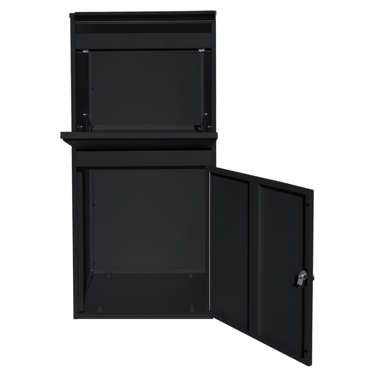 Black Anti-Theft Parcel Post Box XL - Like New