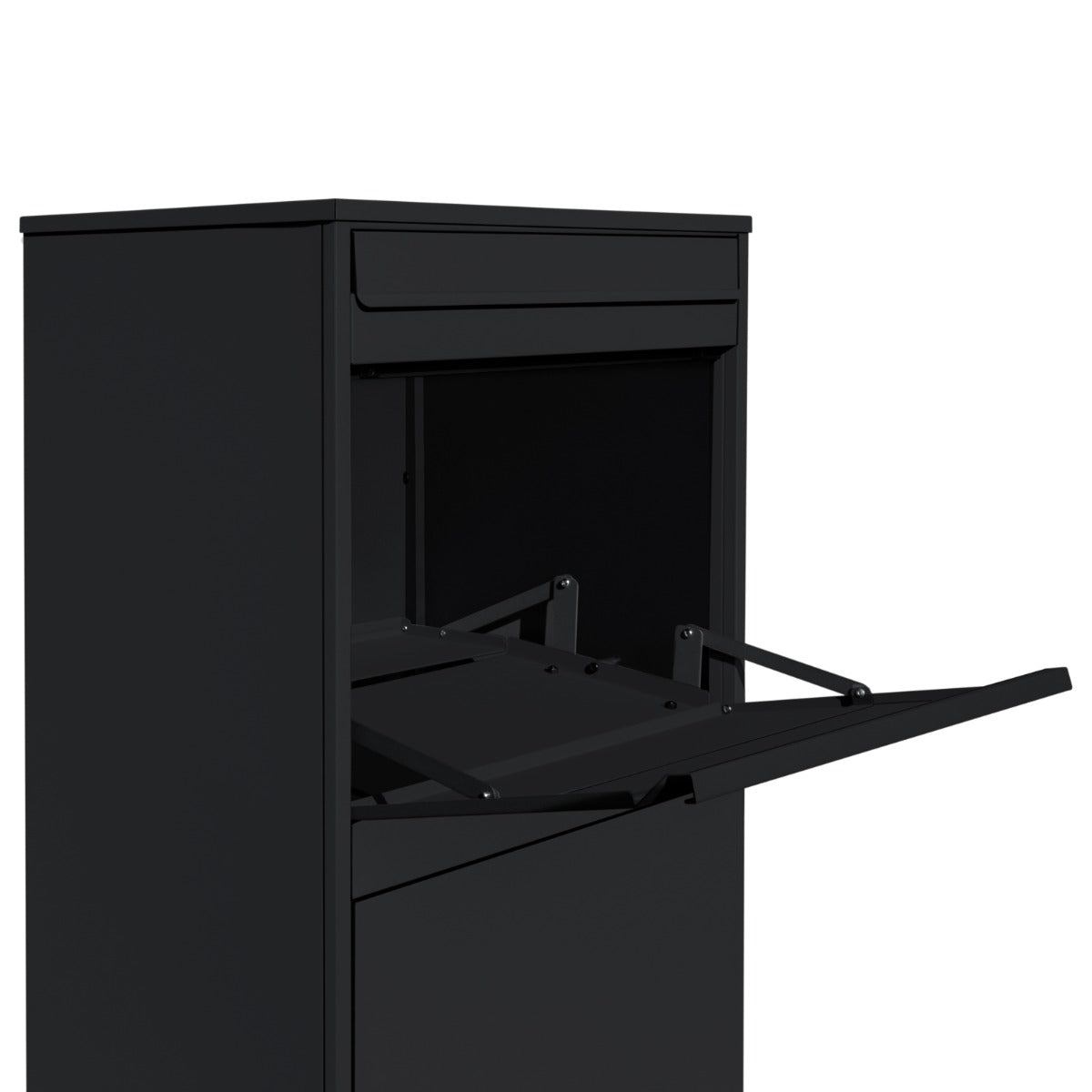 Black Anti-Theft Parcel Post Box XL - Like New