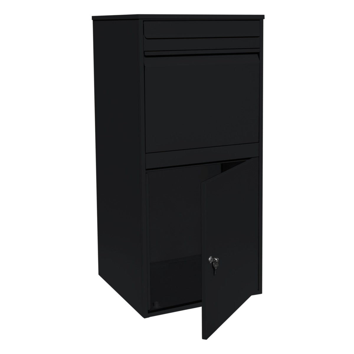 Black Anti-Theft Parcel Post Box XL - Like New