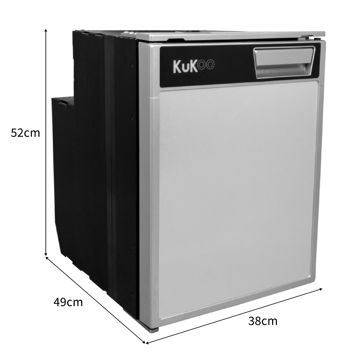 46L Compressor Fridge – Silver - Like New