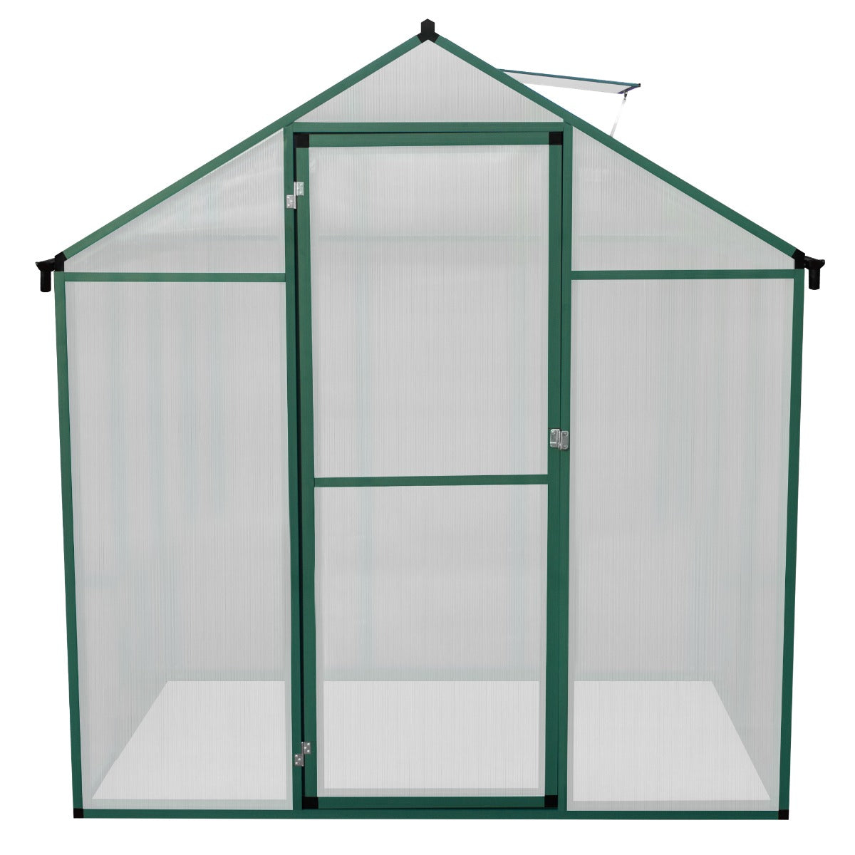 Polycarbonate Greenhouse 6ft x 4ft – Green - Used - Very Good