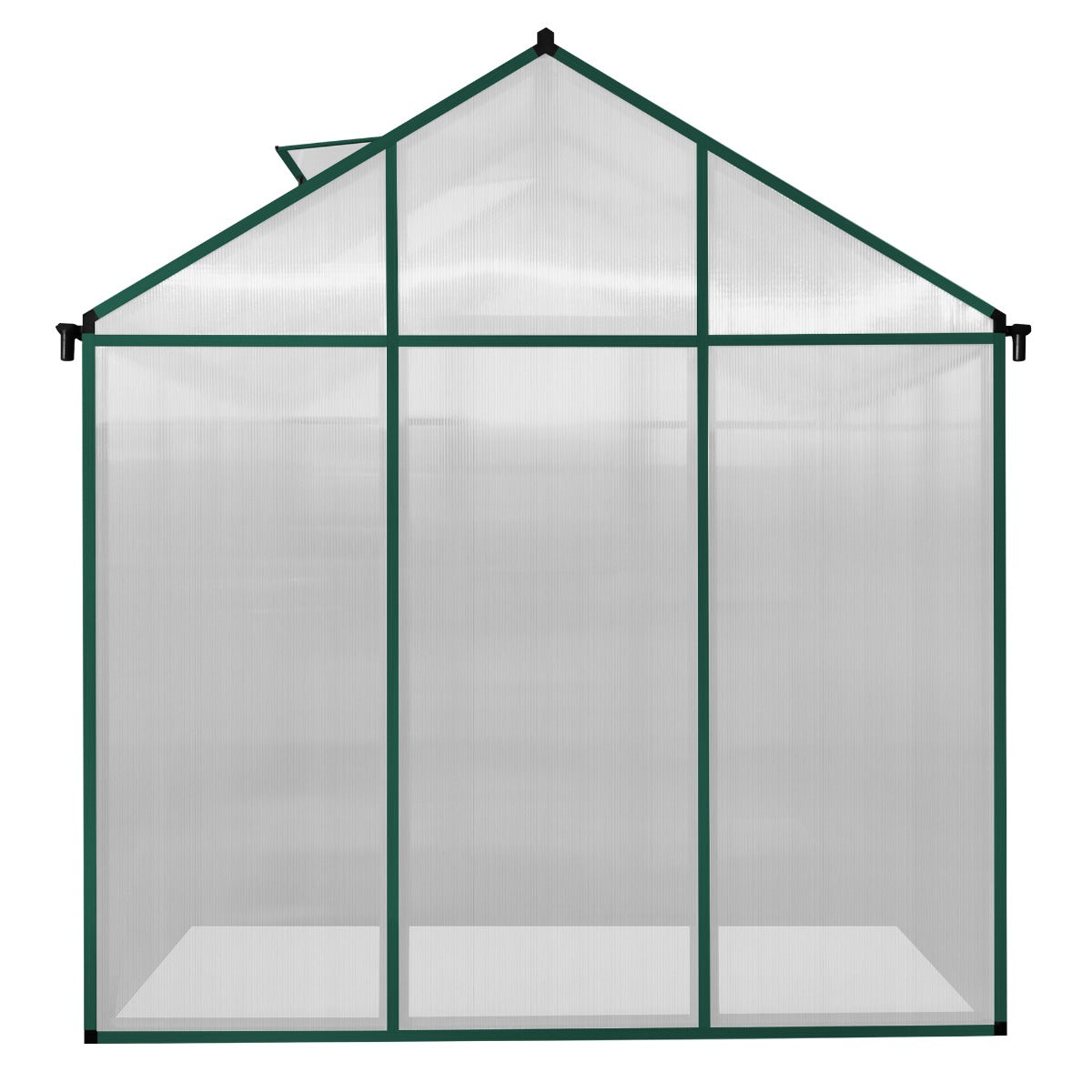 Polycarbonate Greenhouse 6ft x 4ft – Green - Used - Good