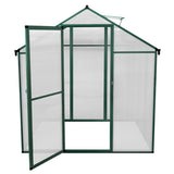 Polycarbonate Greenhouse 6ft x 4ft – Green - Used - Acceptable