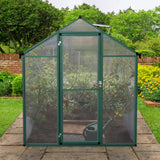 Polycarbonate Greenhouse 6ft x 4ft – Green - Used - Good
