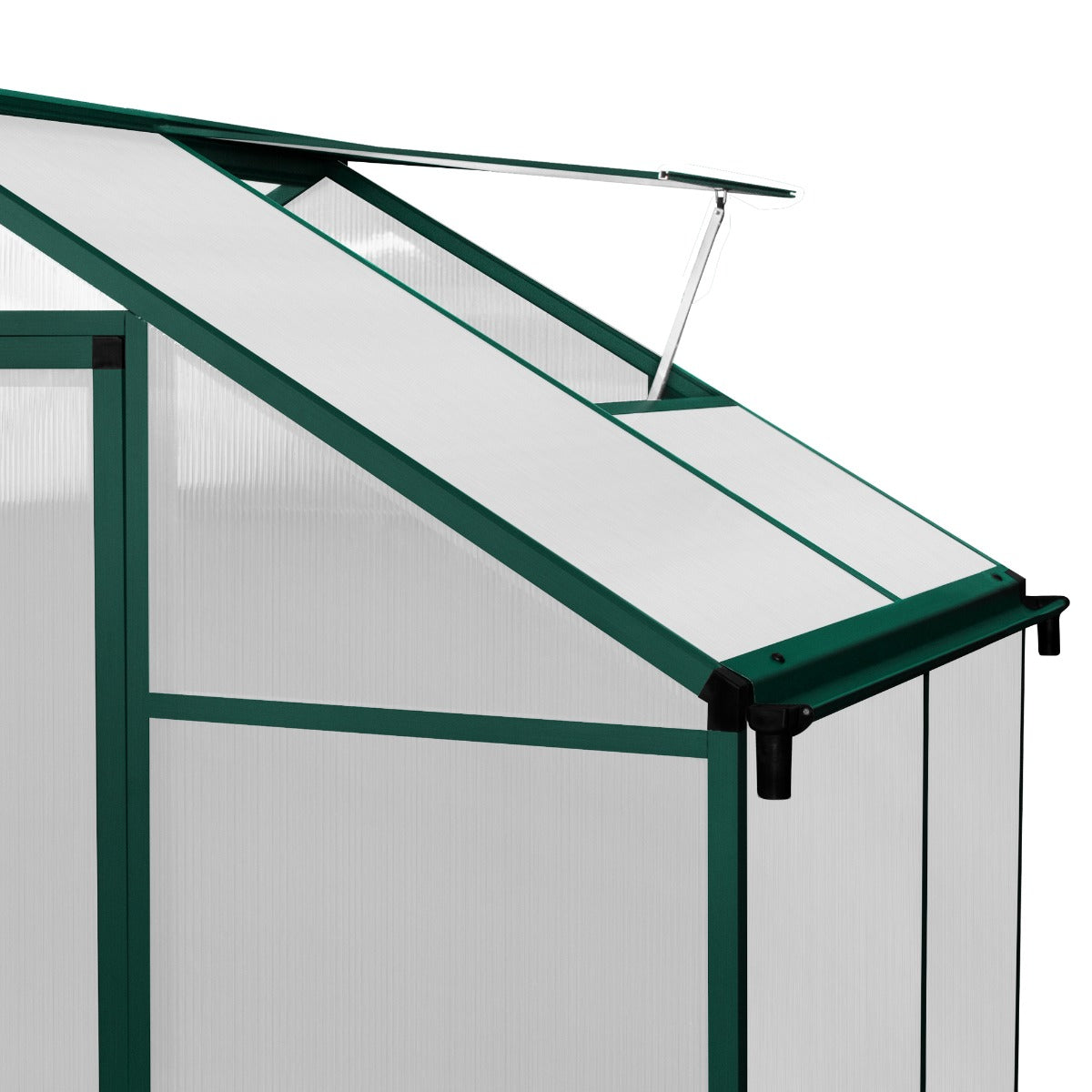 Polycarbonate Greenhouse 6ft x 4ft – Green - Used - Acceptable