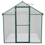 Polycarbonate Greenhouse 6ft x 6ft – Green - Like New