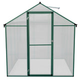 Polycarbonate Greenhouse 6ft x 6ft – Green - Used - Acceptable