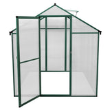 Polycarbonate Greenhouse 6ft x 6ft – Green - Like New