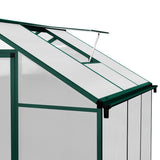 Polycarbonate Greenhouse 6ft x 6ft – Green - Used - Acceptable