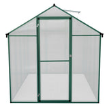 Polycarbonate Greenhouse 6ft x 8ft – Green - Like New