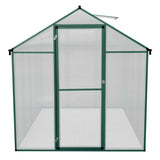 Polycarbonate Greenhouse 6ft x 8ft – Green - Used - Very Good