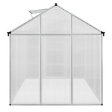 Polycarbonate Greenhouse 6ft x 6ft– Silver - Used - Very Good