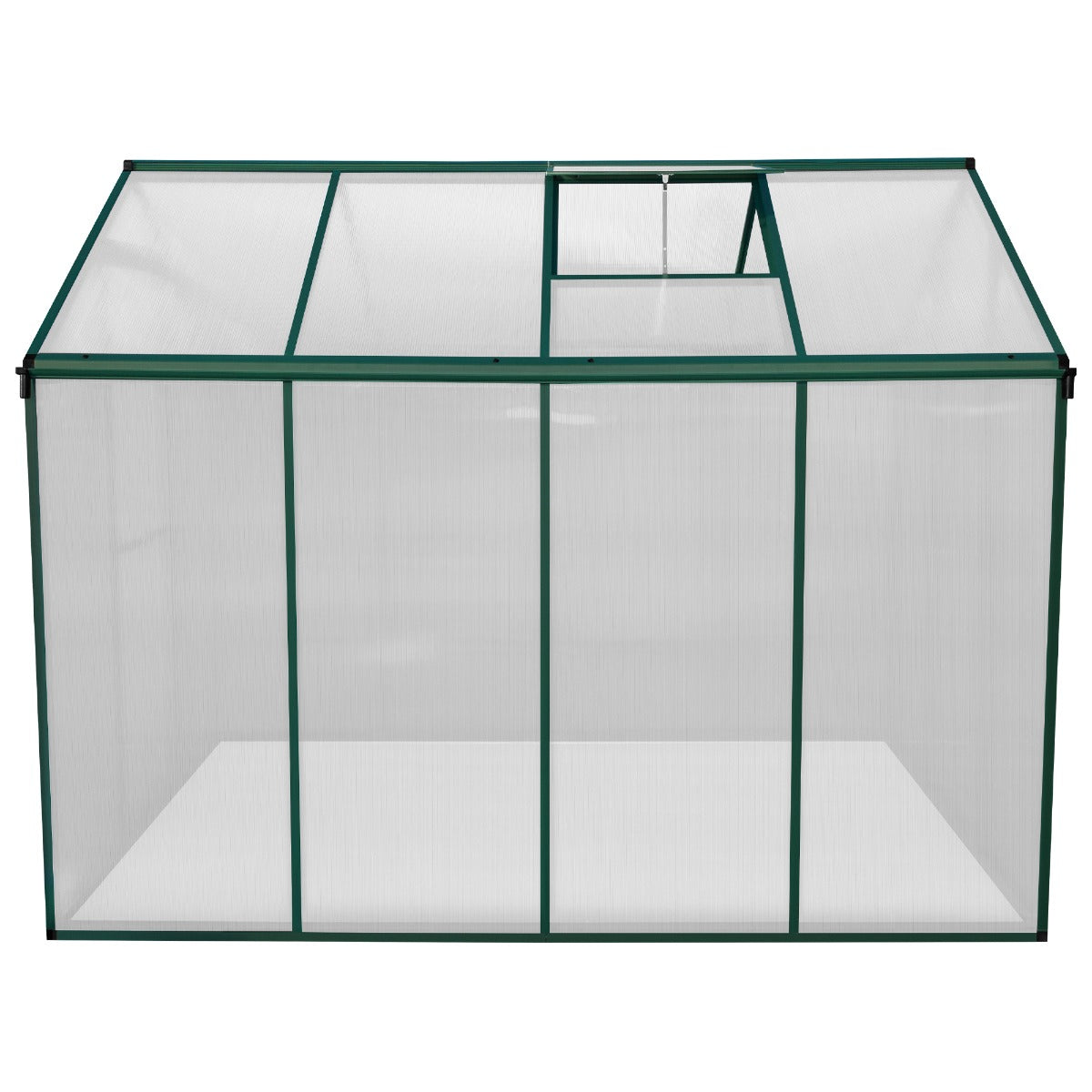 Polycarbonate Greenhouse 6ft x 8ft – Green - Like New