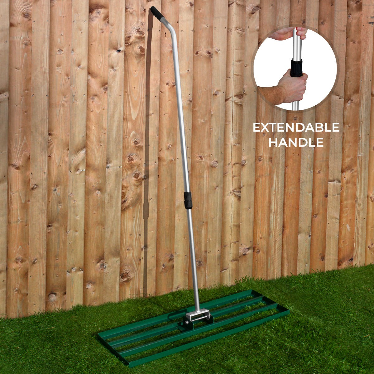 T-Mech Lawn Leveller 100cm – Green - Like New