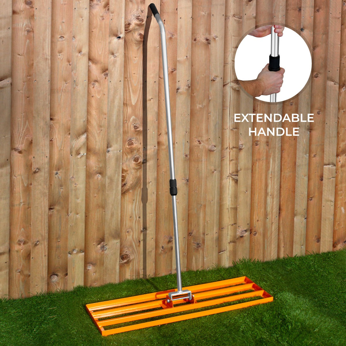 T-Mech Lawn Leveller 100cm – Orange - Like New