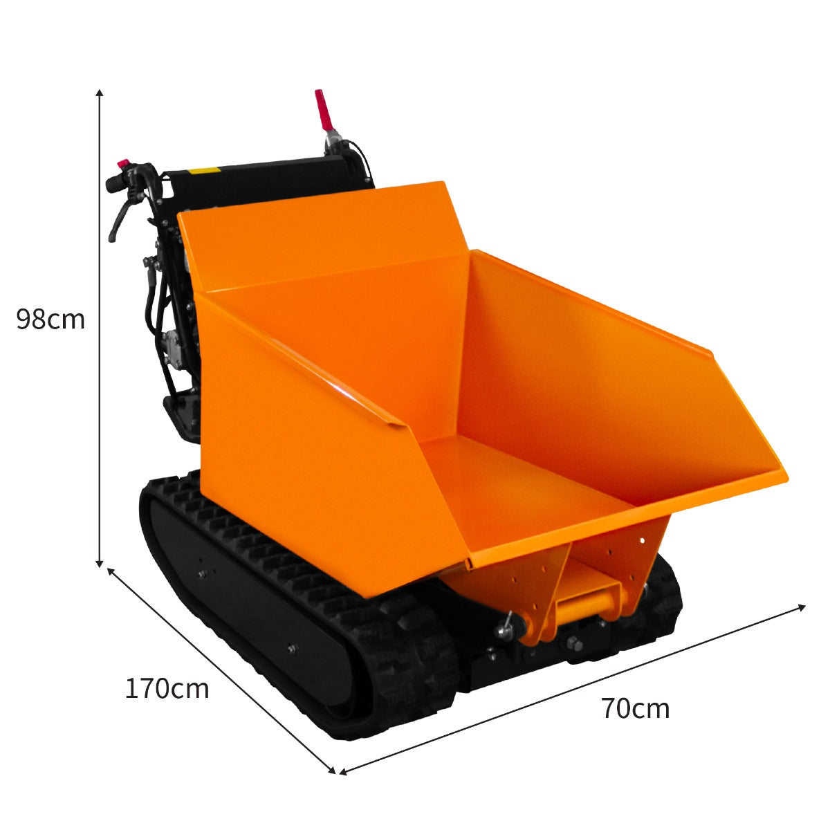 Tracked Mini Dumper Petrol Tipper - Used - Good