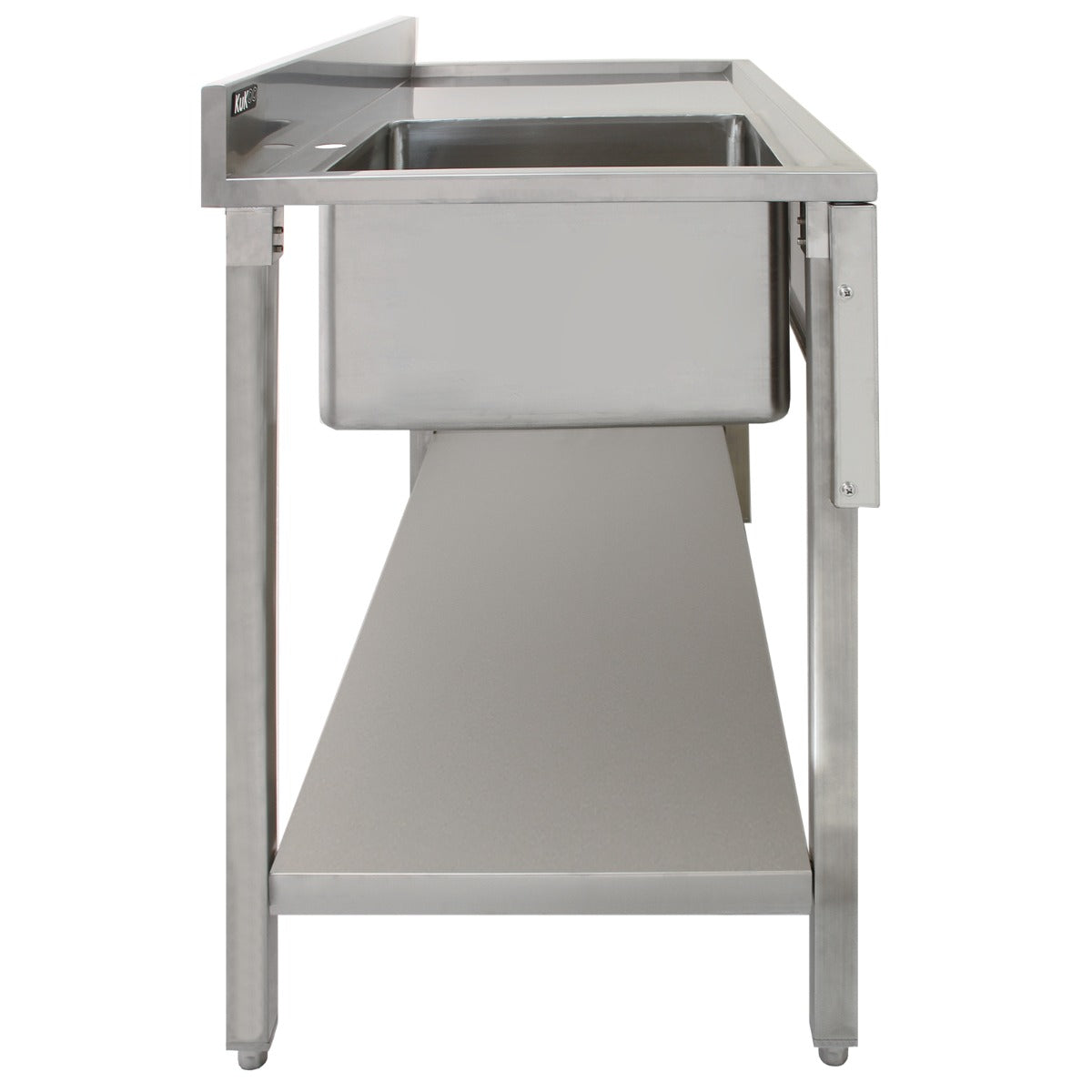 KuKoo Stainless Steel Catering Sink - Right Hand Drainer - Used - Good