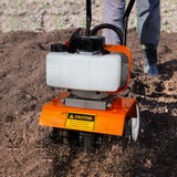 T-Mech Petrol Garden Tiller - Used - Acceptable
