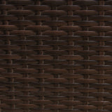 Rattan Corner Set - Brown - Like New