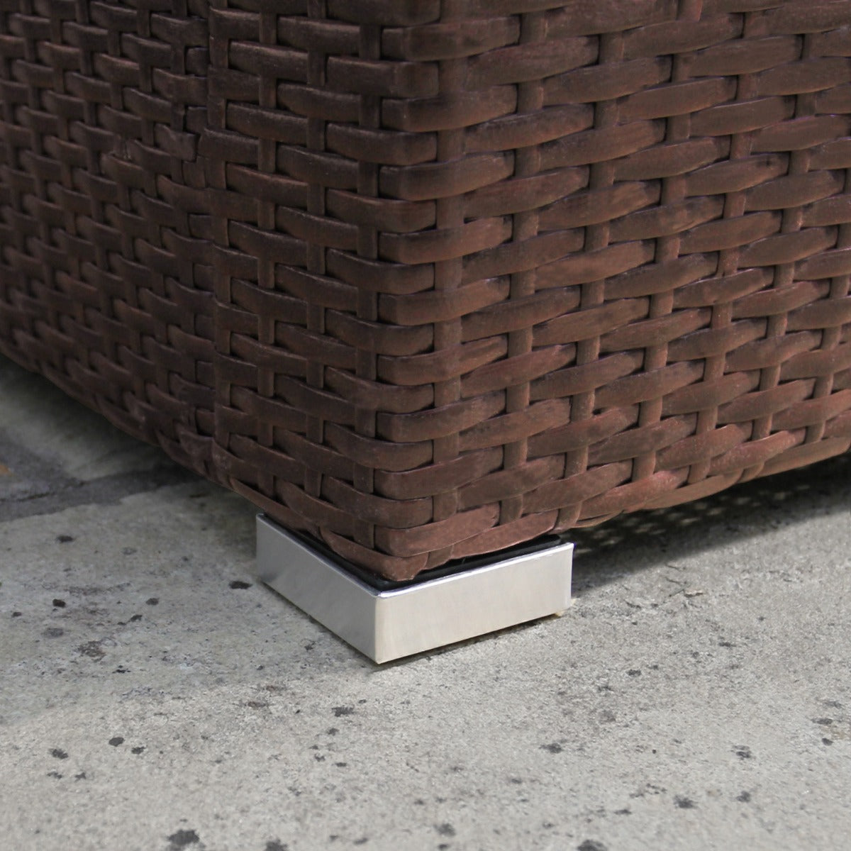 Rattan Corner Set - Brown - Used - Good
