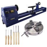 Wood Lathe, 4 Jaw Chuck & Accessories - Used - Very Good