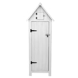 Wooden Garden Shed – White - Used - Very Good