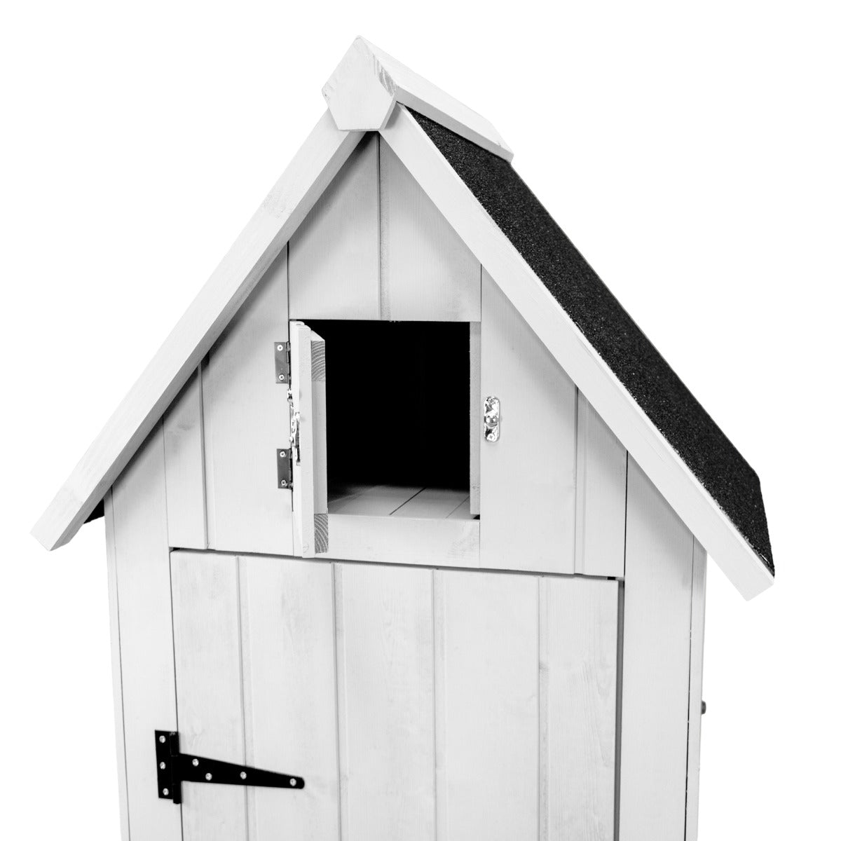 Wooden Garden Shed – White - Like New