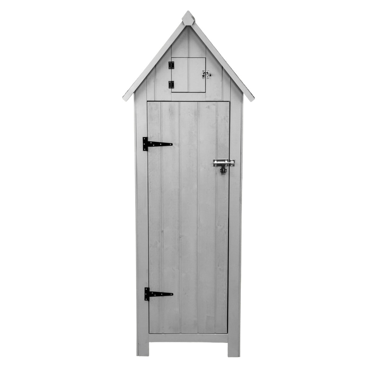 Wooden Garden Shed – Grey - Like New