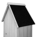 Wooden Garden Shed – Grey - Like New