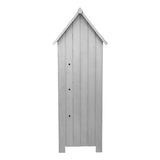 Wooden Garden Shed – Grey - Like New