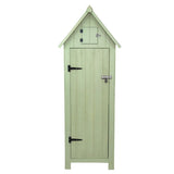 Wooden Garden Shed – Green - Like New