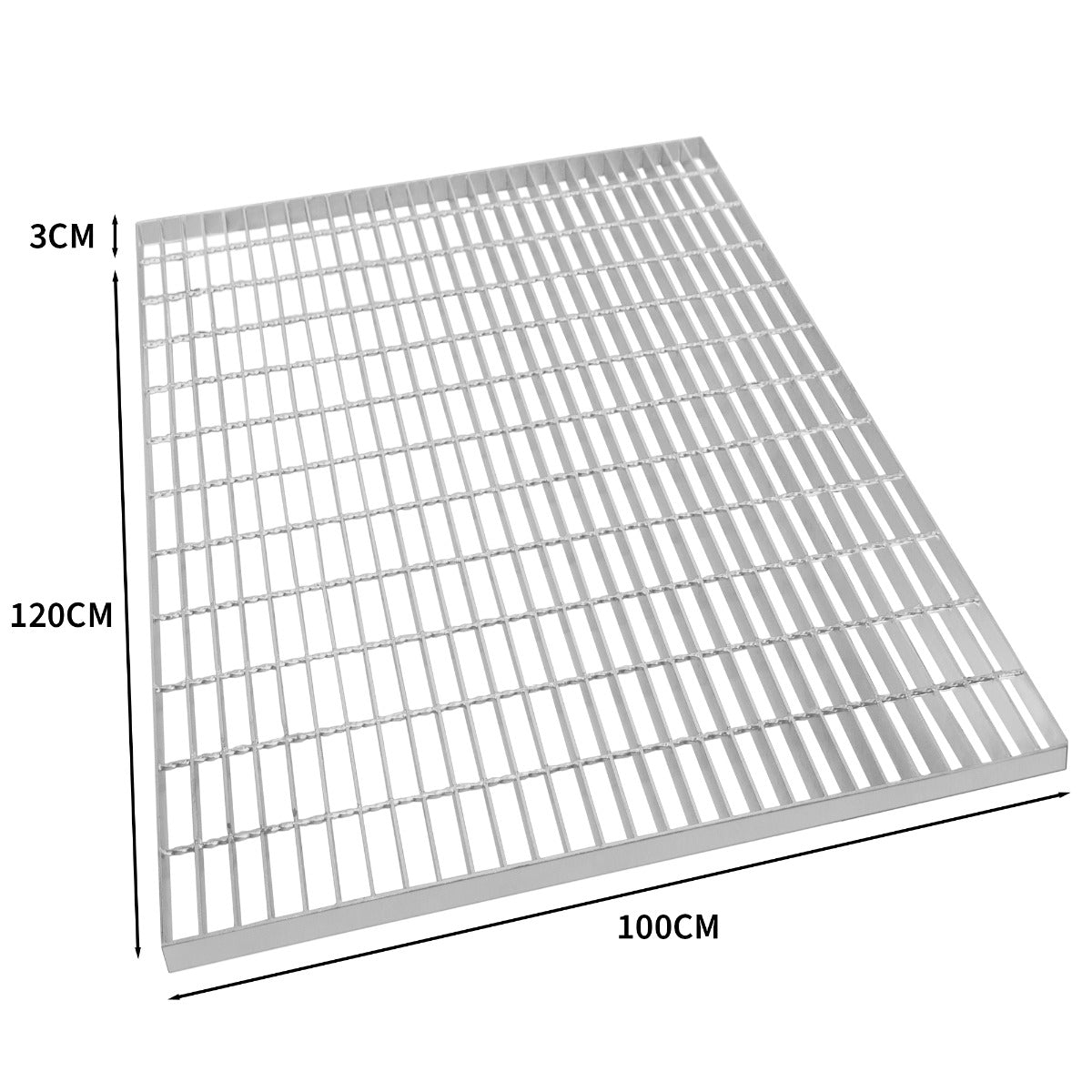 Galvanised Grating - 1200mm x 1000mm - Used - Acceptable