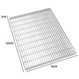 Galvanised Grating - 1000mm x 900mm - Like New