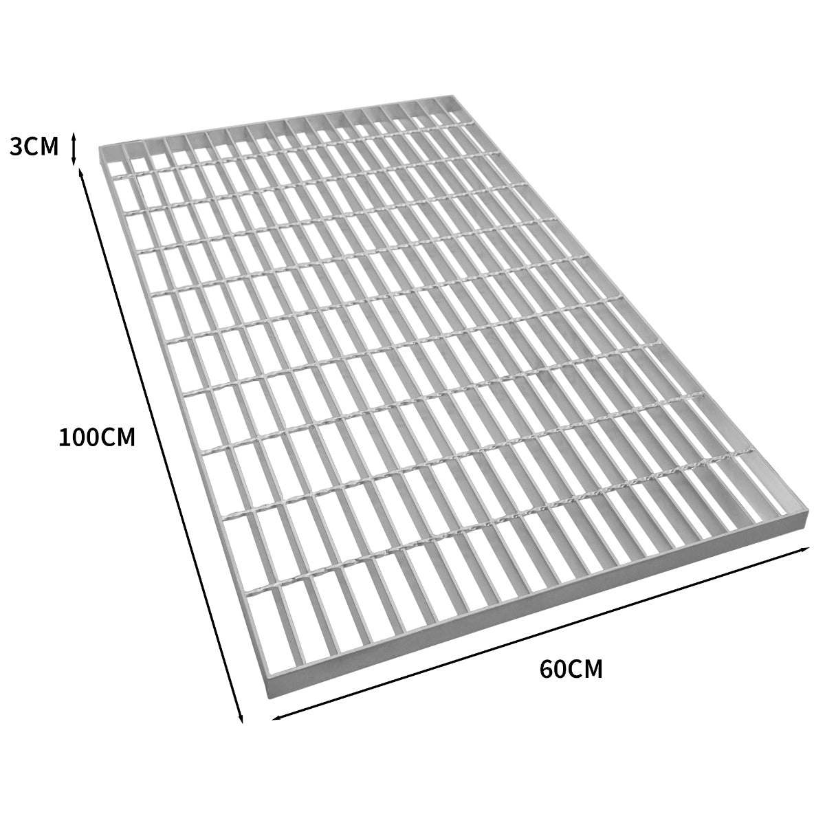 Galvanised Grating - 1000mm x 600mm - Like New