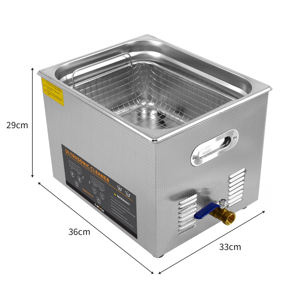 T-Mech Ultrasonic Cleaner – 15L - Like New