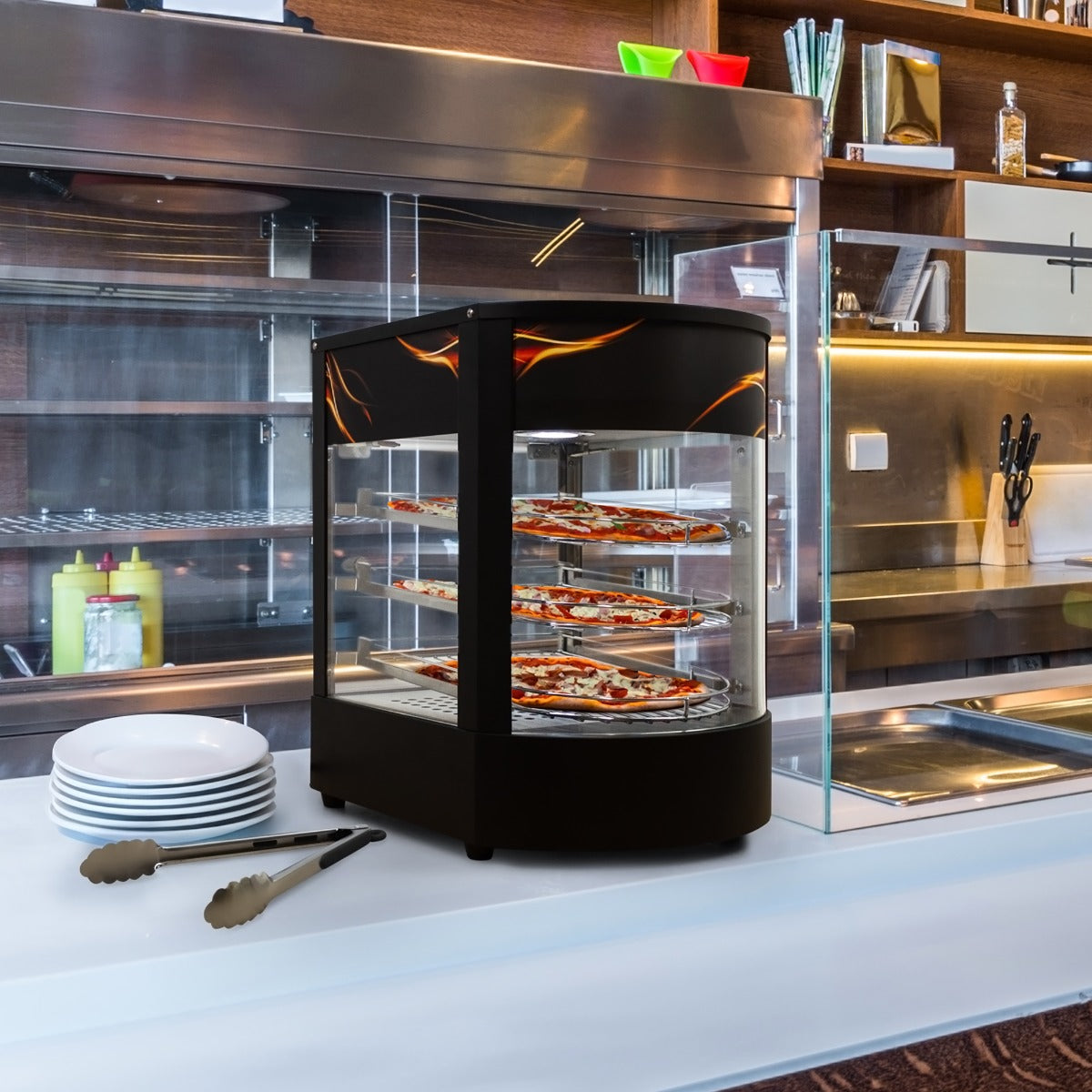 Commercial Food Warmer Glass Pizza Display - Used - Good