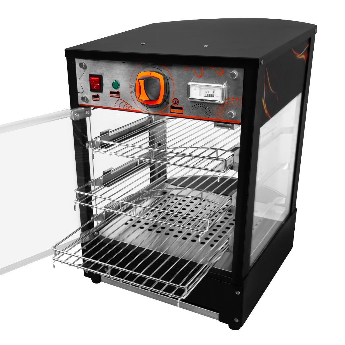 Commercial Food Warmer Glass Pizza Display - Used - Good