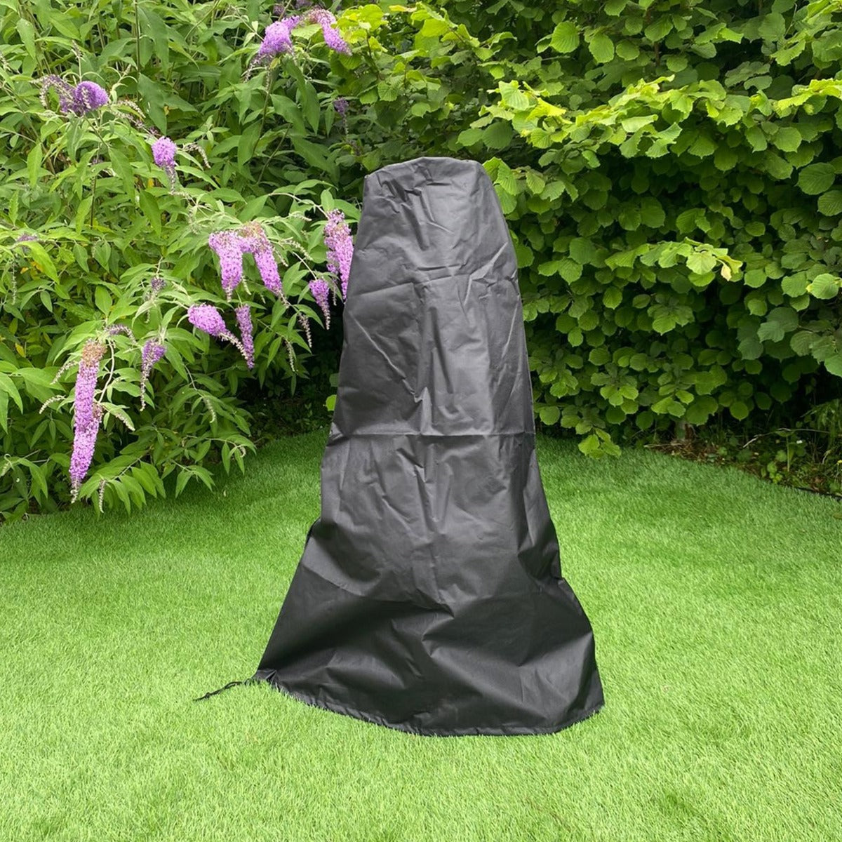Cast Iron Chimenea & Union Jack Bunting - Used - Very Good