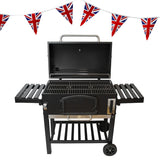 XXL BBQ Smoker Grill & Union Jack Bunting - Used - Acceptable