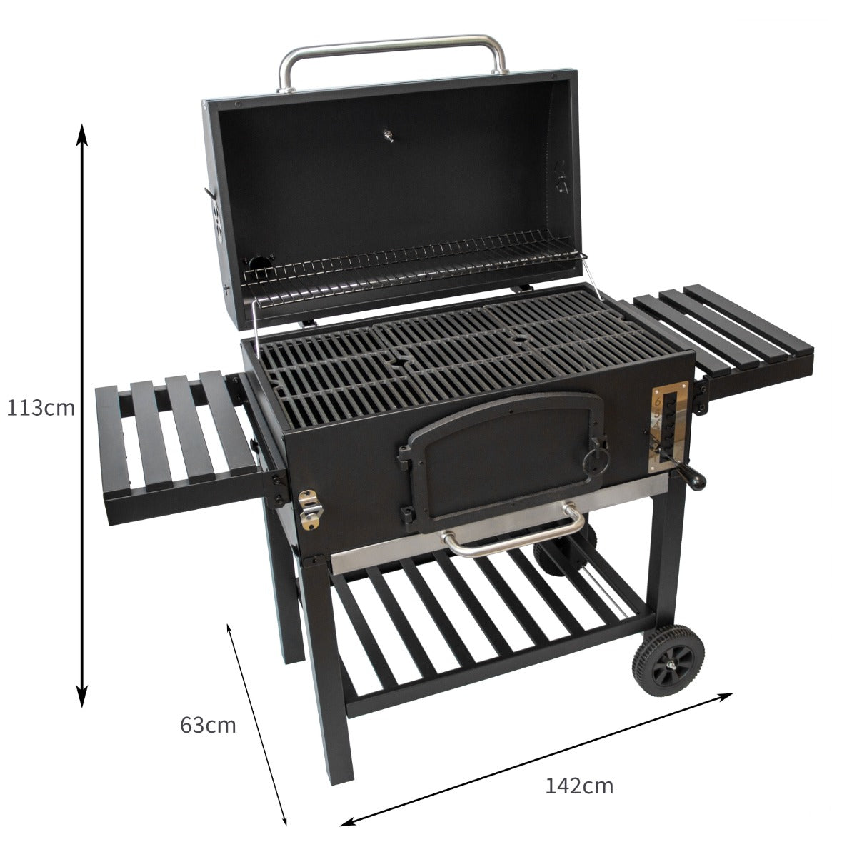XXL BBQ Smoker Grill & Union Jack Bunting - Used - Very Good
