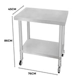 KuKoo Work Table – 76cm x 45cm x 86cm - Used - Very Good
